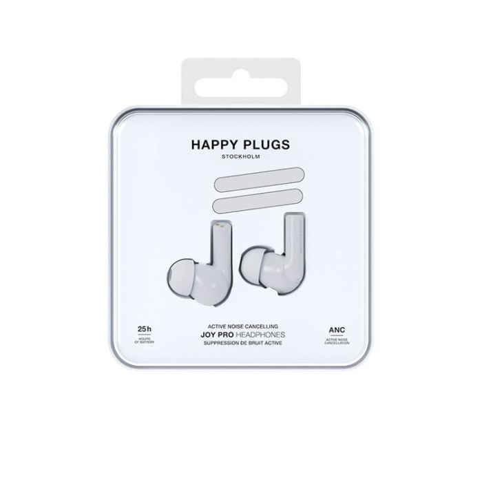 Happy Plugs - HAPPY PLUGS Hrlurar JOY Pro In-Ear ANC True-Wireless Vit