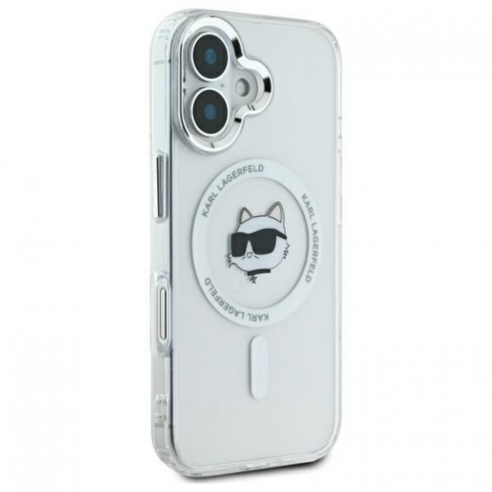 KARL LAGERFELD - Karl Lagerfeld iPhone 16 Plus Mobilskal MagSafe IML Choupette