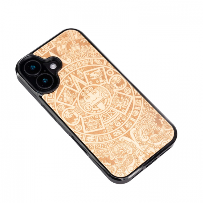 Bewood - Bewood iPhone 16 Mobilskal Aztec Calendar Aniegre