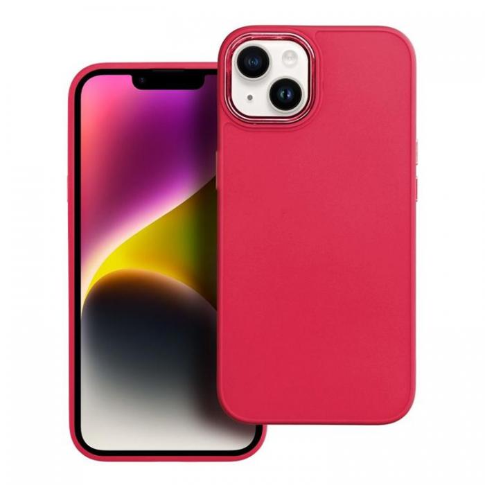 A-One Brand - iPhone 16e Mobilskal Frame - Magenta