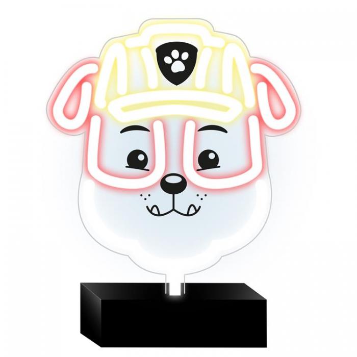 PAW PATROL - Paw Patrol LED Neon Light RUBBLE p Stativ