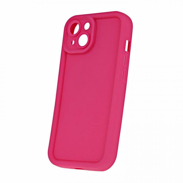 A-One Brand - iPhone 15 Pro Mobilskal Rim TPU - Rosa