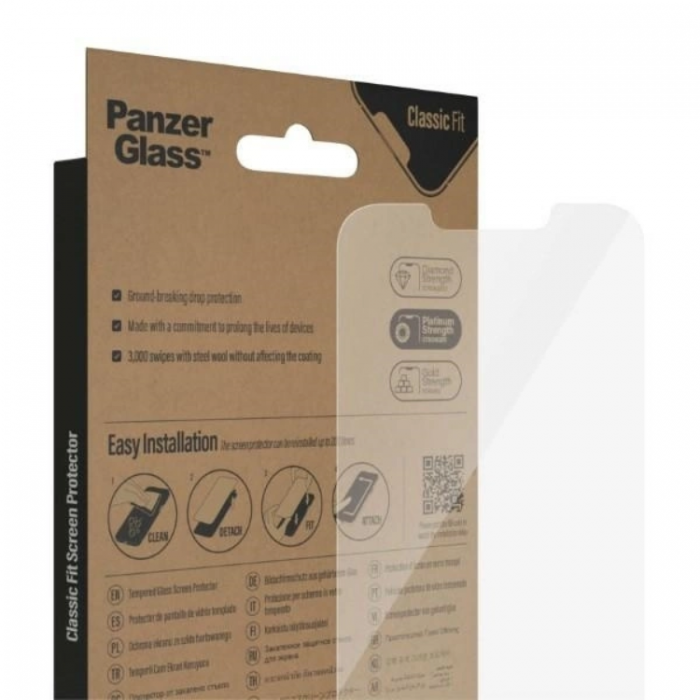 PanzerGlass - PanzerGlass iPhone 14 Pro Max Hrdat Glas Skrmskydd Classic Fit