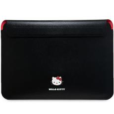 Hello Kitty - Hello Kitty Datorfodral 14" PU Metal Logo - Svart