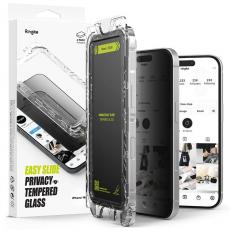 Ringke - [2-Pack] Ringke iPhone 16 Pro Härdat glas Skärmskydd Privacy Easy Slide