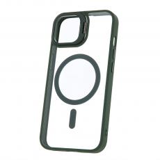 OEM - iPhone 15 Mag Case Extra Lens - Mörkgrön