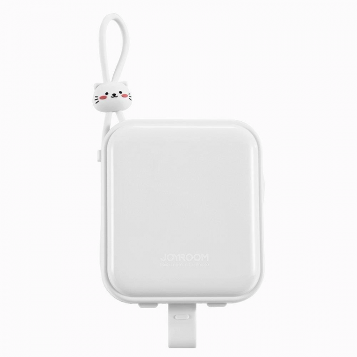 Joyroom - Joyroom Powerbank 10000mAh 22.5W Cutie Series Stativ - Vit