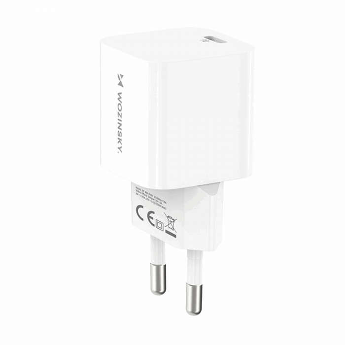 Wozinsky - Wozinsky Vggladdare USB-C PD 20W - Vit