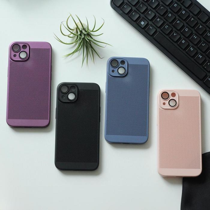 OEM - iPhone 15 Pro Max Skal Bl - Ltt Skyddande Airy Case