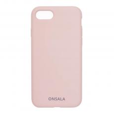 Onsala - ONSALA Mobilskal Silikon Sand Pink iPhone 7/8/SE 2020
