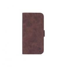 GEAR - GEAR Mobilfodral Nubuck PU iPhone 12 Pro Max - Brun