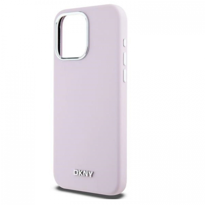 DKNY - DKNY iPhone 14 Pro Max Mobilskal Magsafe Liquid Silikon Small Metal Logo