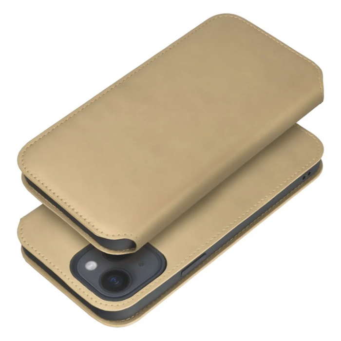 A-One Brand - Xiaomi Redmi 14C Plnboksfodral Dual Pocket - Guld