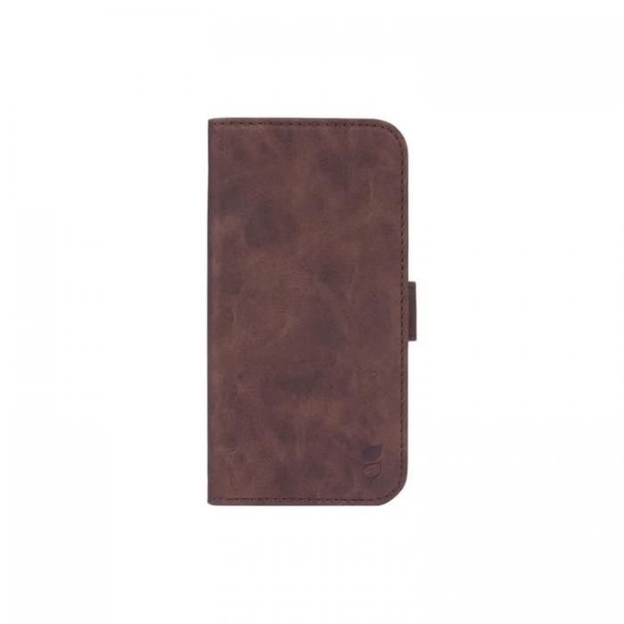 GEAR - GEAR Mobilfodral Nubuck PU iPhone 12 Pro Max - Brun