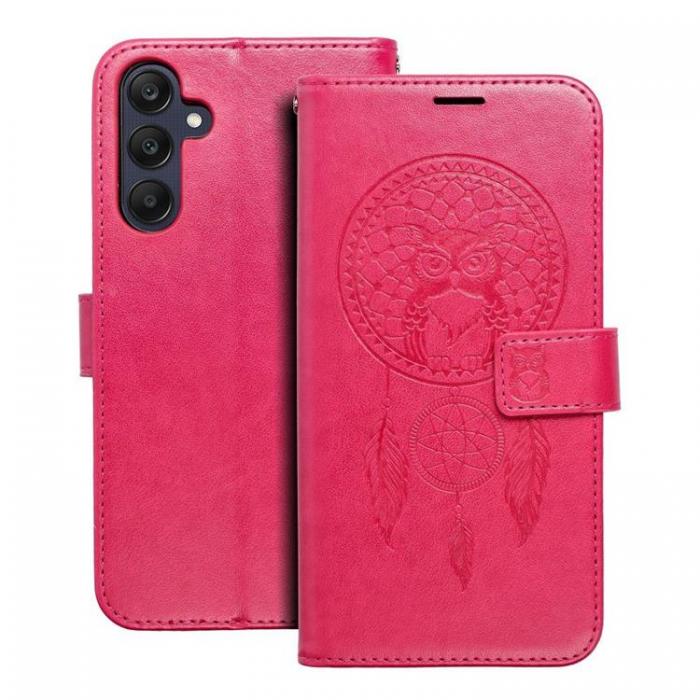 OEM - Galaxy A25 5G Plnboksfodral Mezzo Dreamcatcher - Magenta