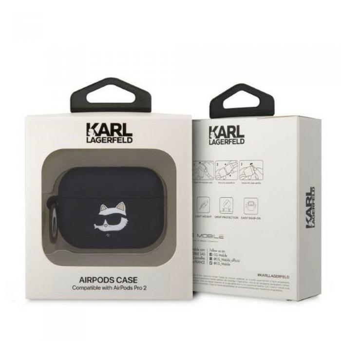 KARL LAGERFELD - KARL LAGERFELD fr Apple Airpods Pro 2-fodral