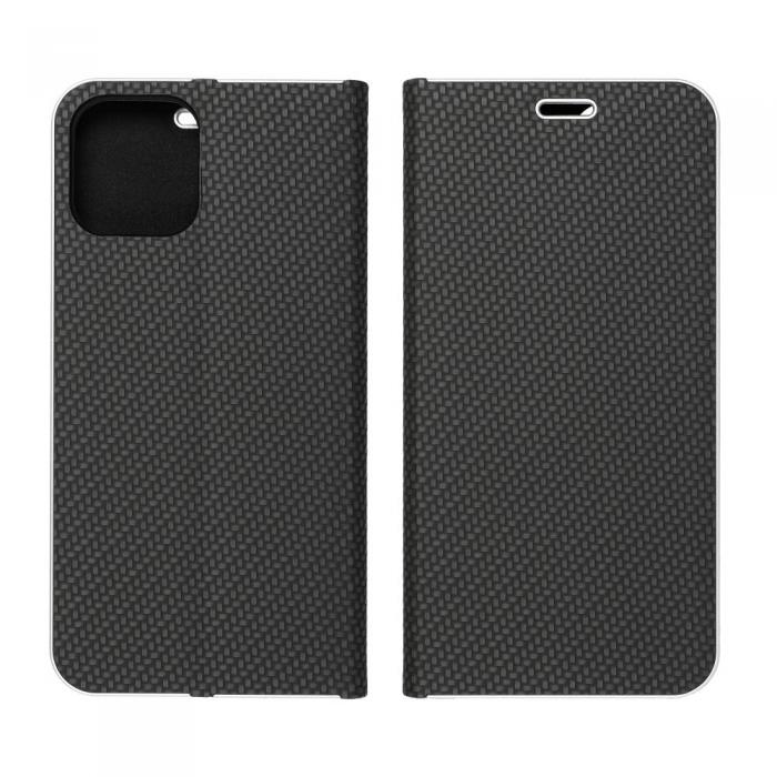 OEM - LUNA Carbon Fodral fr Samsung S23 Ultra svart