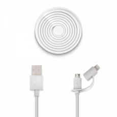 Usbepower - Usbepower DUO - 1.2m Micro-USB och Lightning på samma kabel!