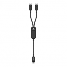 Acefast - Acefast C5-11 2in1 USB-C/USB-C PD 100W Kabel 480Mb/s