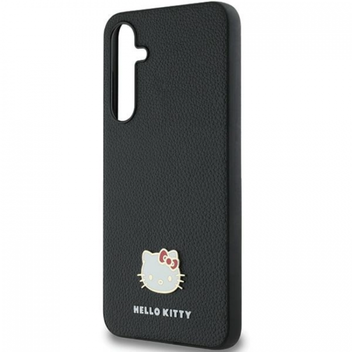 Hello Kitty - Hello Kitty Galaxy A55 5G Mobilskal Metal Logo Kitty Head