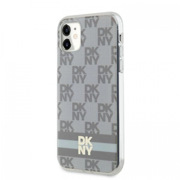 DKNY - DKNY iPhone 11/XR Mobilskal Magsafe IML Checkered Mono