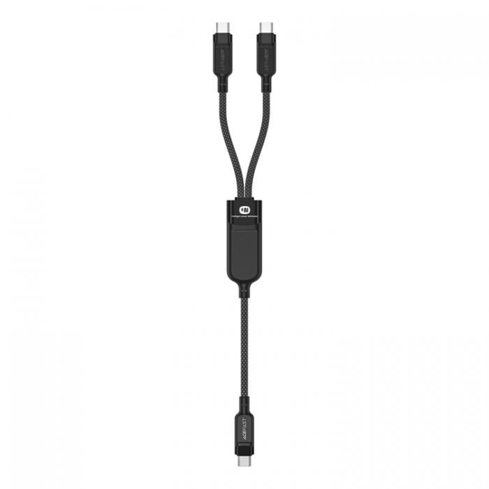 Acefast - Acefast C5-11 2in1 USB-C/USB-C PD 100W Kabel 480Mb/s