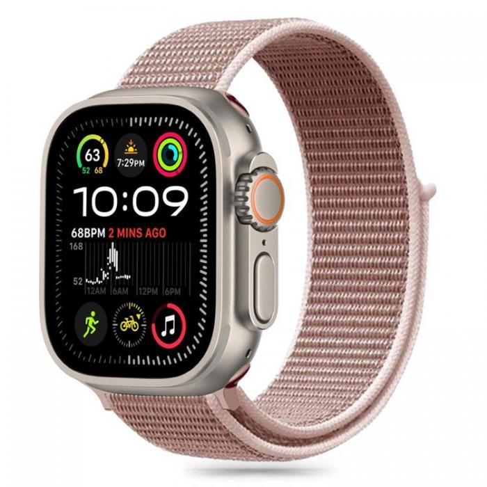 Tech-Protect - Tech-Protect Apple Watch (40/41/42mm) Armband Nylon - Dusty Rose