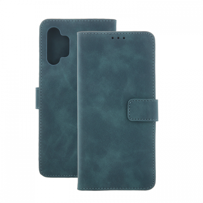 A-One Brand - Galaxy S24 Plnboksfodral Velvet - Mrkgrn