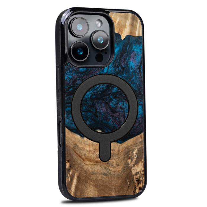 Bewood - Bewood iPhone 16 Pro Mobilskal MagSafe Unique Planets Neptune