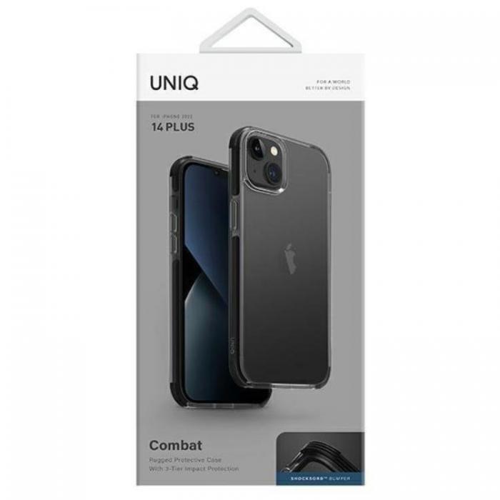 UNIQ - Uniq iPhone 14 Plus Skal Combat - Carbon Svart