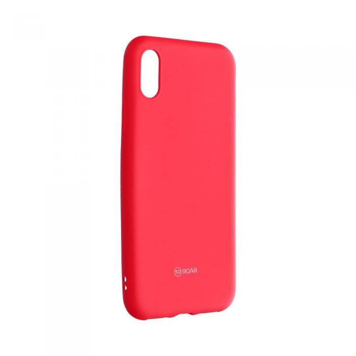 Roar - iPhone X/XS Skal Roar Jelly Mjukplast - Rosa