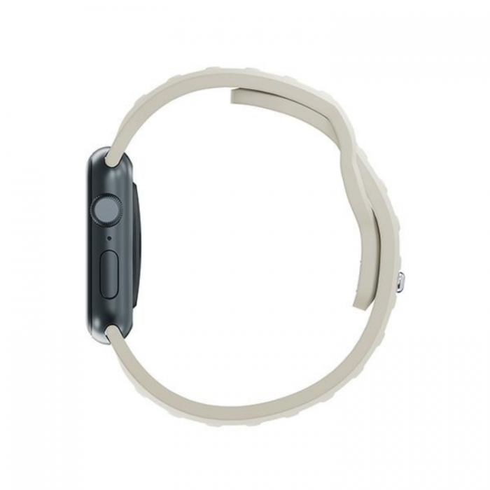 3MK - 3mk Apple Watch (38/40/41mm) Armband Silikon - Beige