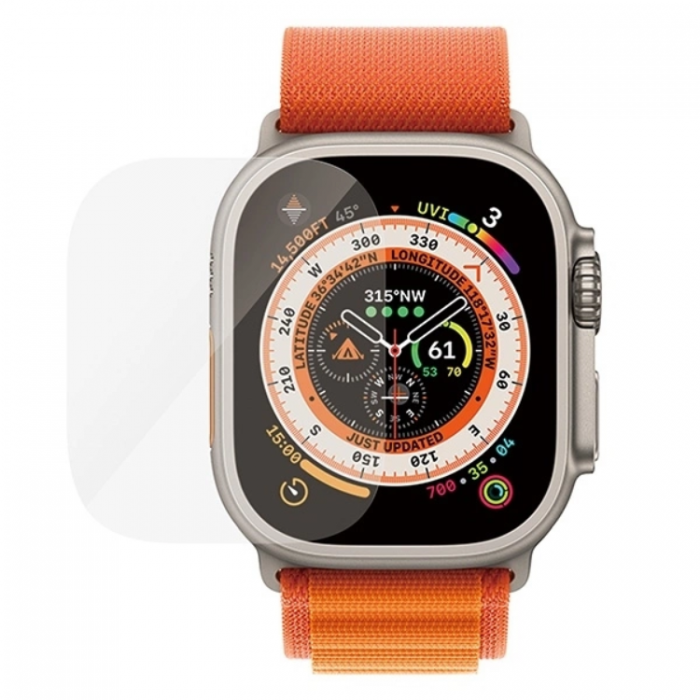 PanzerGlass - PanzerGlass Apple Watch Ultra 49mm Ultra-Wide Skrmskydd - Clear