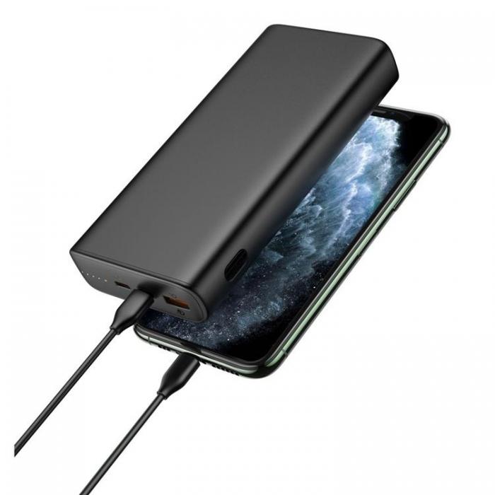 Veger - VEGER Powerbank 20000 mAh 100W PD QC 3.0 5A T100 - Svart