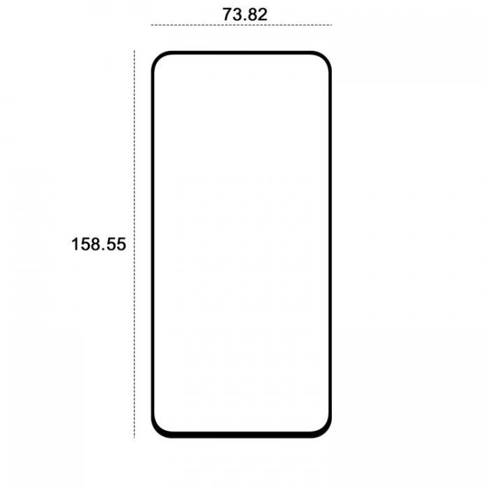 Etteri - Etteri Galaxy A36 5G Hrdat Glas Skrmskydd 9D - Svart