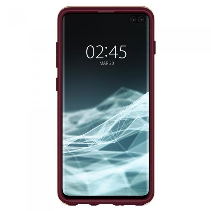 UTGATT5 - Spigen Neo Hybrid Galaxy S10 + Plus Burgundy