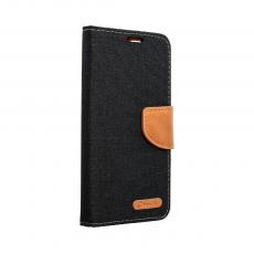 OEM - Galaxy A33 5G Plånboksfodral Canvas Nylon - Svart