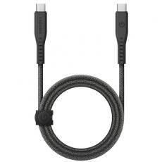 ENERGEA - Energea USB-C till USB-C Kabel 240W 5A 1.5m Snabbladdning - Svart