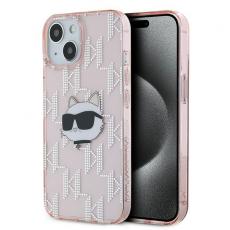 KARL LAGERFELD - Karl Lagerfeld iPhone 13 Mobilskal IML Choupette Head - Rosa