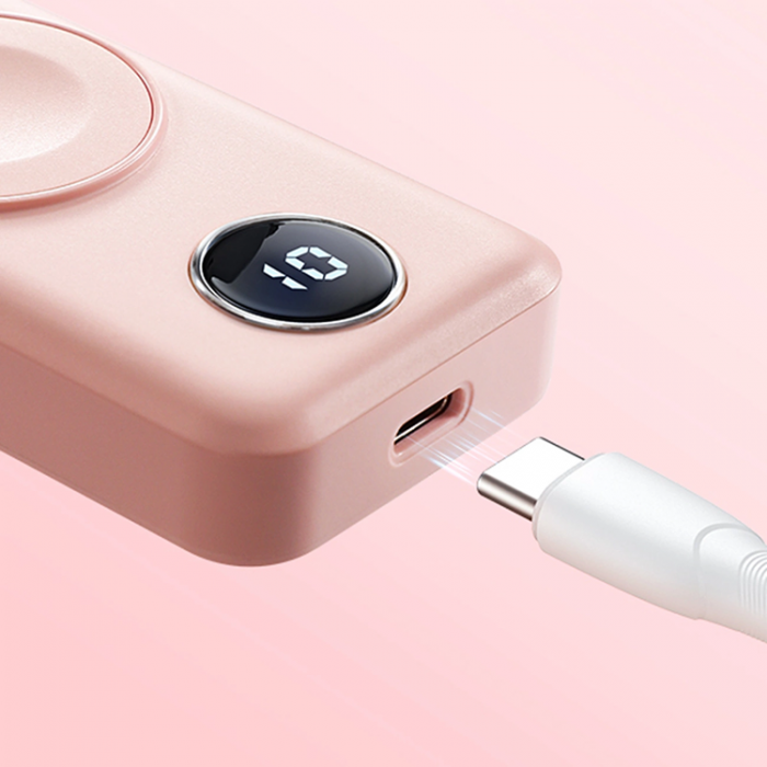 Joyroom - Joyroom Powerbank Trdls 2000mAh 3W Fr Apple Watch - Rosa