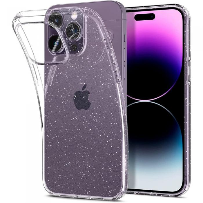 Spigen - Spigen iPhone 14 Pro Max Skal Liquid Crystal - Glitter Crystal