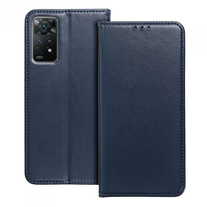 OEM - Xiaomi Redmi 9A Plnboksfodral Smart Magneto - Marin