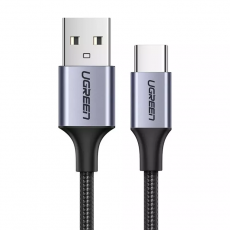 Ugreen - Ugreen USB-A Till USB-C 3A Kabel 0.25m QC US288 - Grå