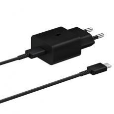 Samsung - Samsung USB Väggladdare 15W USB-C Kabel- Svart