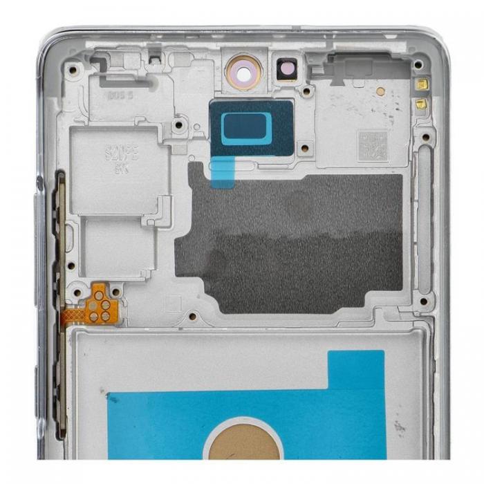 SpareParts - SAMSUNG S20 FE 4G/5G Skrm med LCD-display FixCell OLED Vit