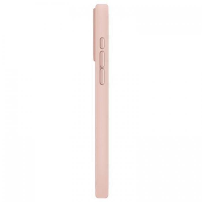 UNIQ - UNIQ iPhone 15 Pro Max Mobilskal Magsafe Lino Hue - Rosa