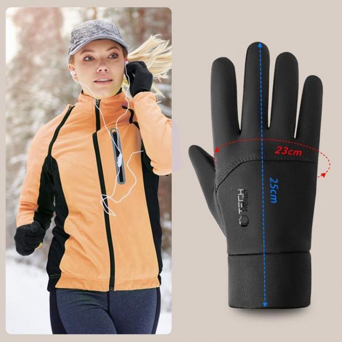 Tech-Protect - Tech-Protect WG01 Winter Touchvantar/Handskar M - Svart