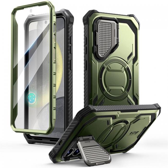 SupCase - SupCase Galaxy S25 Mobilskal Magsafe IBLSN Armorbox - Guldan