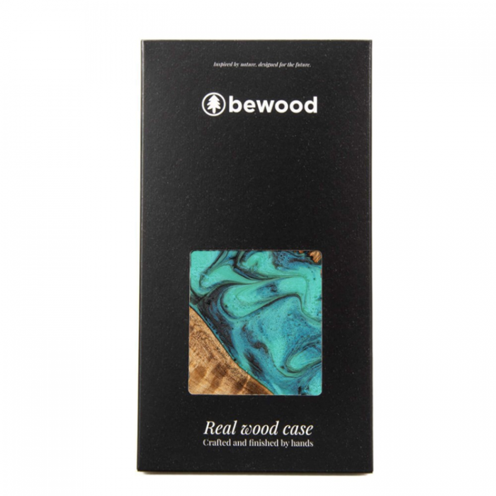 Bewood - Bewood iPhone 15 Plus Mobilskal MagSafe Unique Turquoise