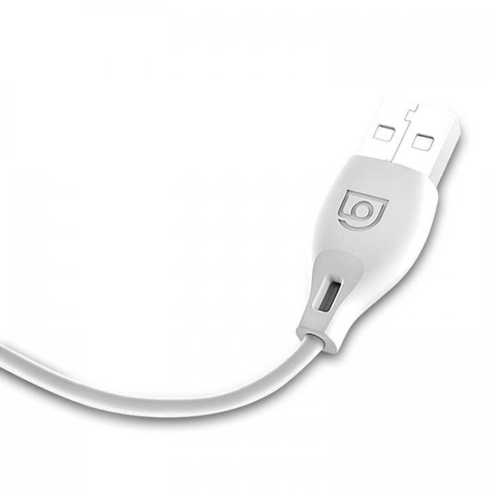 Dudao - Dudao USB Till Micro USB Kabel 1m - Vit